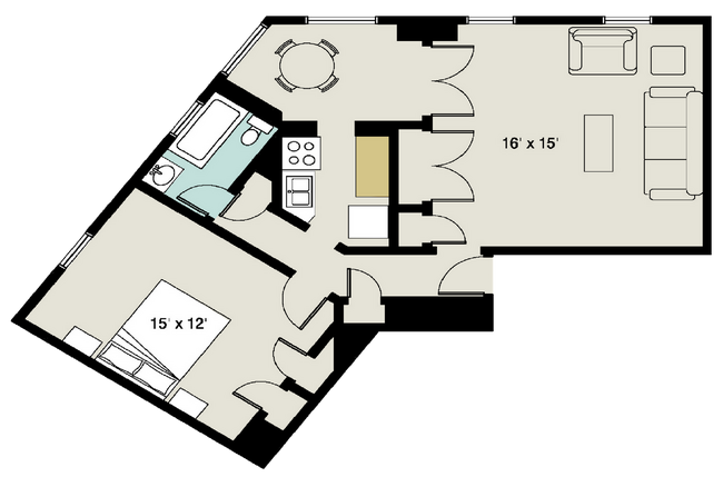 Foto del interior - Liberty Circle Apartments