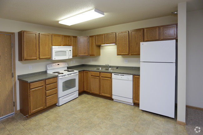 Two Bedroom-Kitchen Area - Urban Meadows Apartments