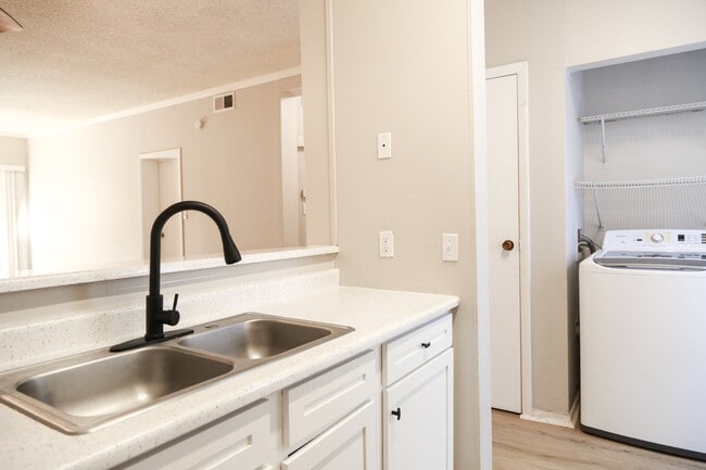 Instalación de plomería mejorada en la cocina - Estilo LUXE 1x1 - Big Spring Village