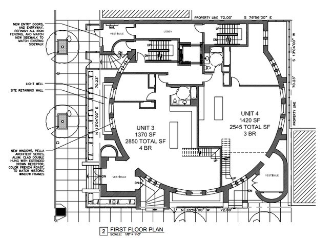 Plano del primer piso - The Raphael