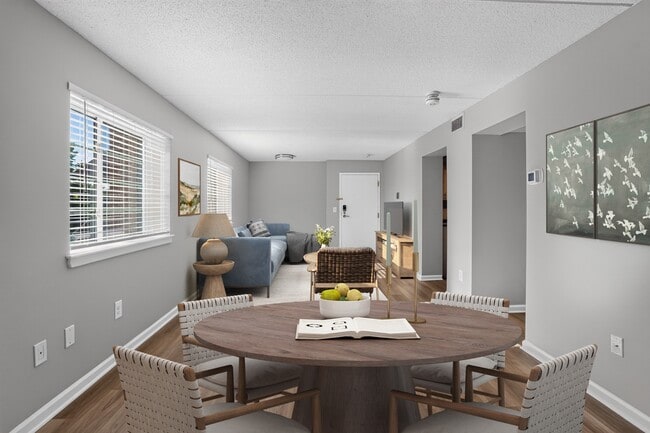 Step into the inviting interiors of Eagle Rock Apartments at Swampscott, where stylish design meets comfortable living. Enjoy spacious layouts, modern finishes, and a welcoming atmosphere. Explore your new home today! - Eagle Rock Apartments at Swampscott