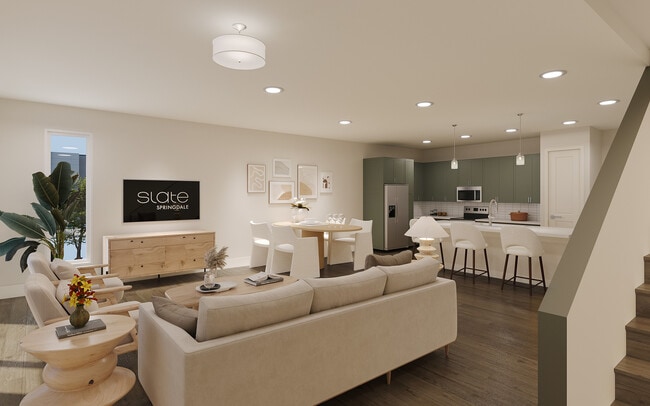 Representación de Slate Springdale Living Space - Slate Springdale
