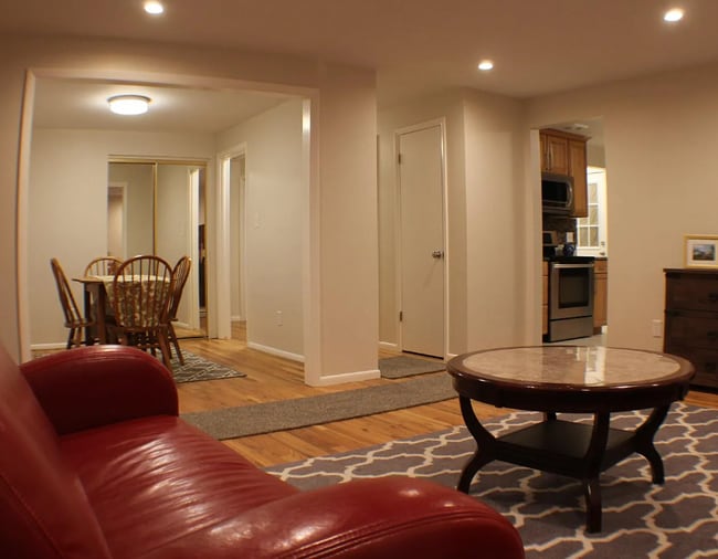 Hardwood floors throughout the first floor - 6482 Zephyr St