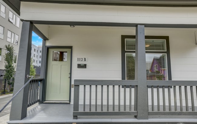 Front Door and Porch - 1112 S 8th St
