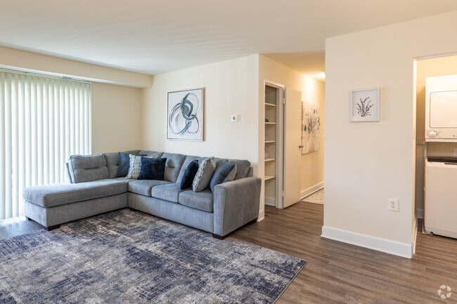 2BR, 1.5BA - 1,215SF -Livingroom - Painters Mill Apartments