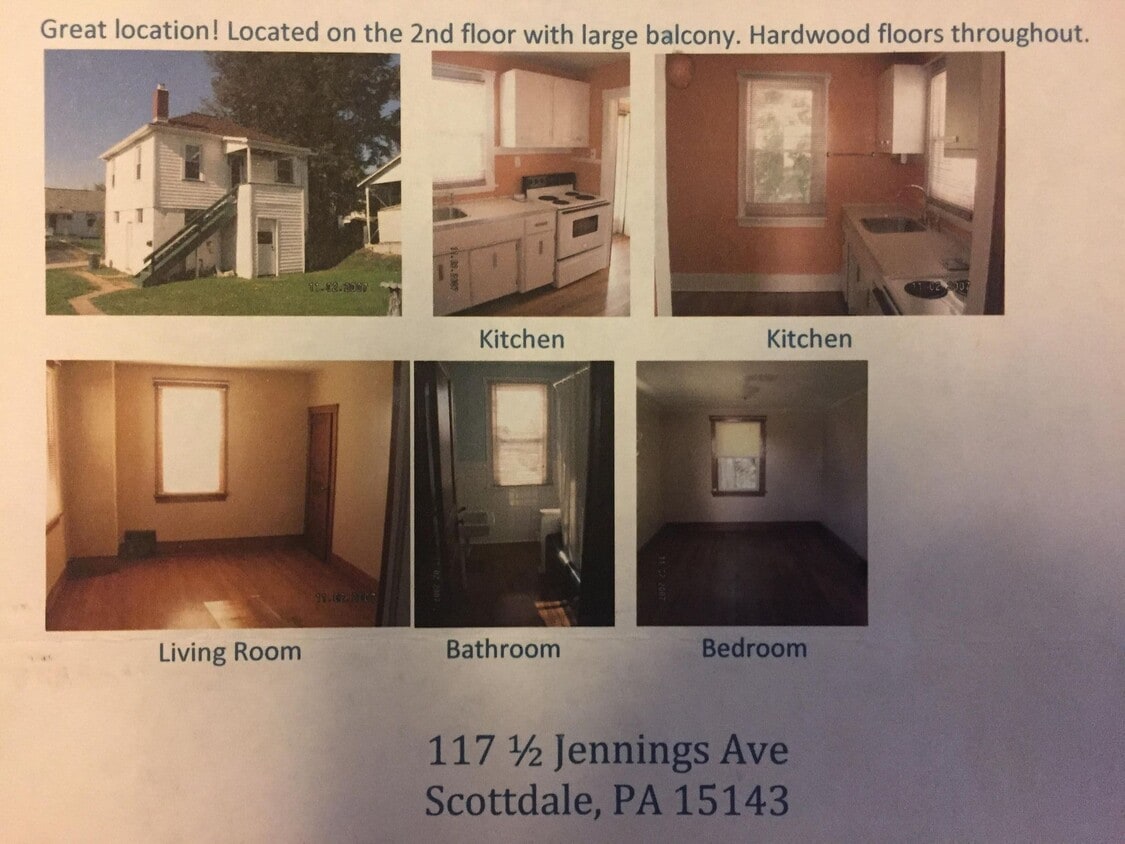 117 1/2 Jennings Ave Unit 117 B Jennings Ave, Scottdale, PA 15683