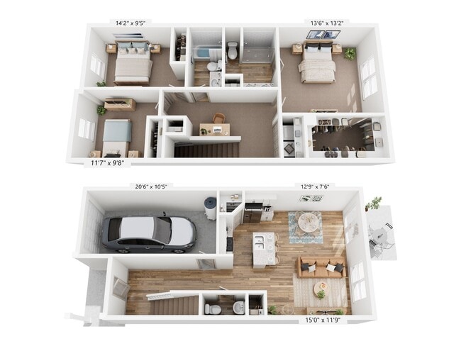 Plano de planta - Maret Cove