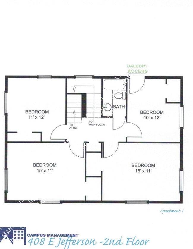 Photo - 408 E Jefferson St Apartment