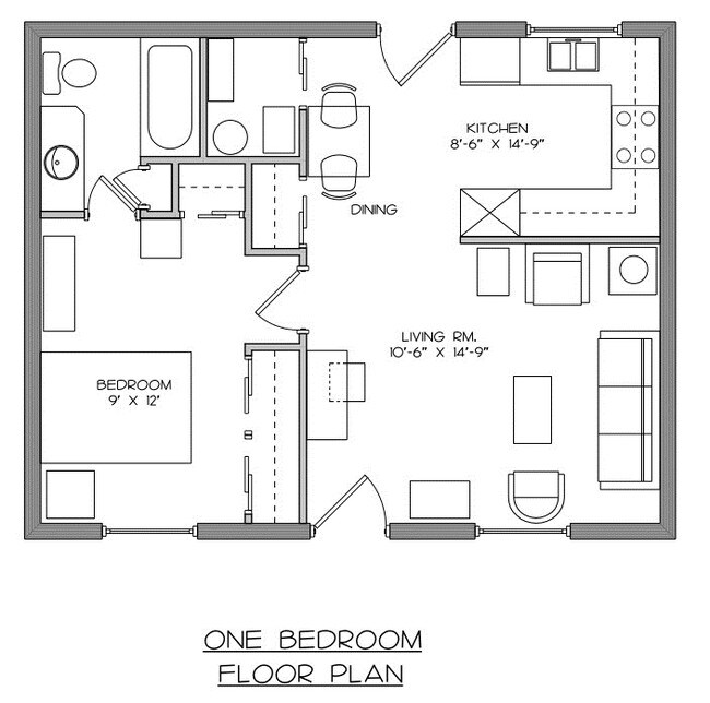 Apartamento de una habitación - Sontra Apartments Evansville