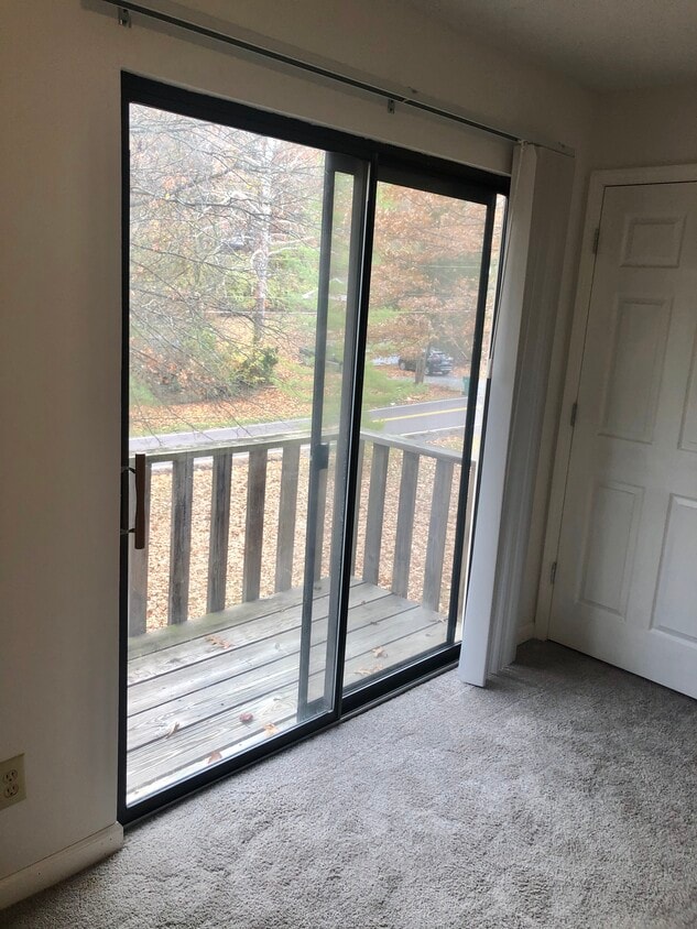 Private balcony off bedroom. - 1001 Danwood Ln
