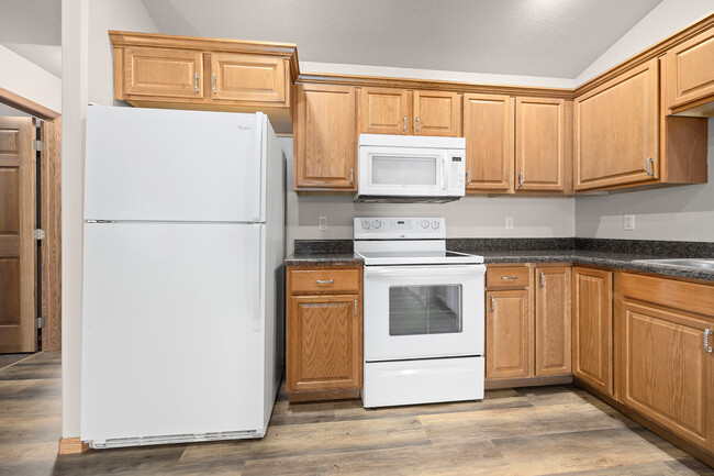 Kitchen in apartment (close up) - Fifth Street Apartments & Townhouses