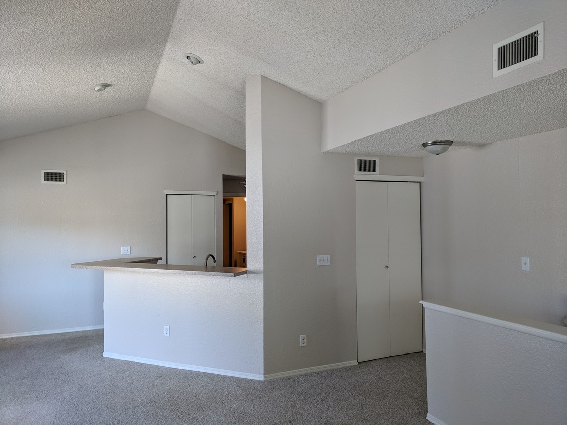 Kitchen from living room - 9057 E Mississippi Ave