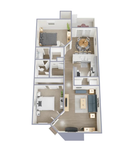 Floorplan - Park at Leblanc