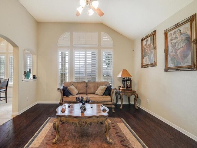 Foto del edificio - Beautiful one story stone home in Estates at Settlers Park