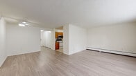 Located at 20 W Montgomery Ave in Ardmore, PA, this single-floor residence offers a clean, functional layout designed for comfortable everyday living. A welcoming entry hallway with light wood-style flooring leads into the main living area, which is bright and open with neutral white walls, a textured ceiling, and a baseboard heating system. Natural light filters through multiple windows, giving the space an airy feel throughout.

The kitchen is thoughtfully arranged with warm oak cabinetry, granite-style countertops, tile flooring, and a full suite of appliances including an electric range, dishwasher, stainless steel microwave, and refrigerator — providing ample functionality for everyday cooking.

The bedrooms are carpeted for comfort, each featuring neutral tones, textured ceilings, and windows that bring in natural light. Individual wall-unit air conditioners and baseboard heaters ensure year-round climate control in each room.

Two full bathrooms serve the residence. One features a white vanity with under-sink storage, a large mirror, tile flooring, and natural light from double windows. The second bathroom includes a tub-shower combo with white tile surround, a vanity with cabinet storage, and classic mosaic tile flooring. Both bathrooms maintain a clean, bright aesthetic throughout.