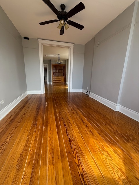 Living room facing dinning room with large pocket doors - 2138 W 21st Pl