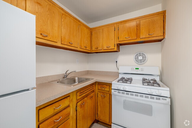 1 dormitorio, 1 baño - 530 pies cuadrados - Cocina - Ralson Apartments