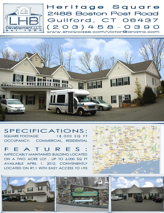 Heritage Square 2488 Boston Post Rd Guilford, CT Apartments for