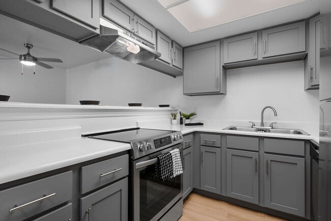 Renovated Kitchen - Sunset Springs Apartments