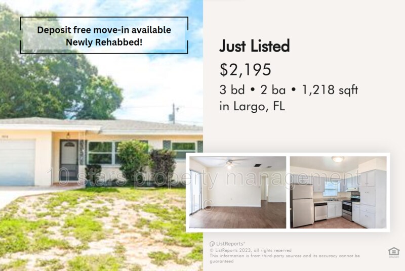 14218 Sharon Dr, Largo, FL 33774 House Rental in Largo, FL