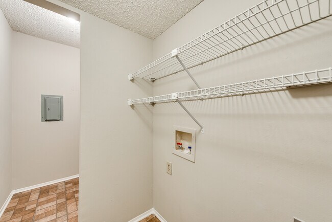 laundry room extra storage - 5300 Keller Springs Rd