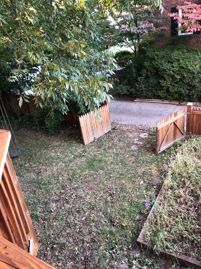 Backyard parking spot (if needed) - 317 Commonwealth Ave