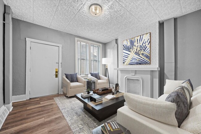 Living Room - 1709 Forbes Ave