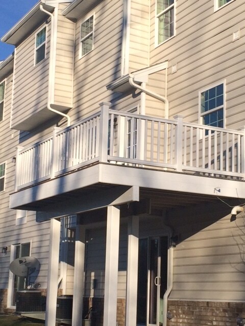 Spacious, elevated deck - 327 Arrowwood Ln