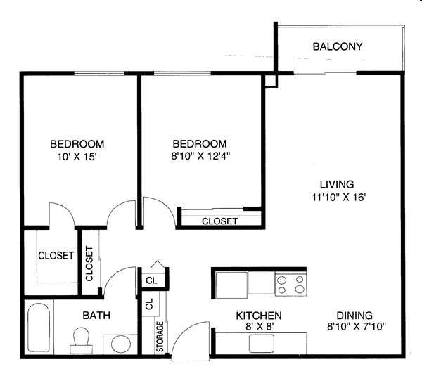 Hazelcrest Place Apartments & Townhomes - Apartments in Hazel Park, MI ...