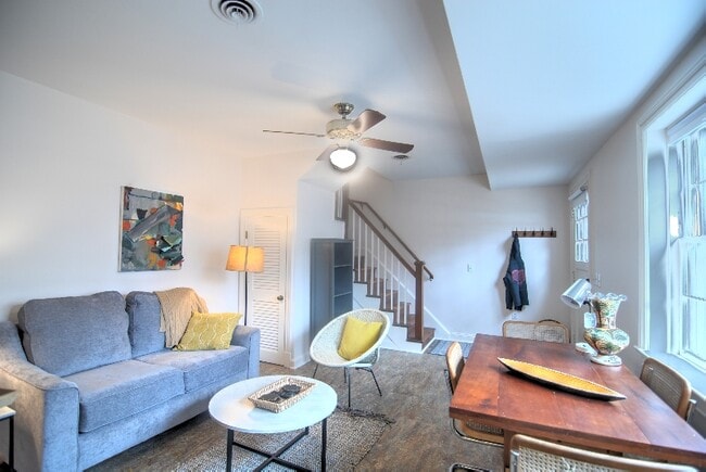 Living room on first floor - 1715 Yorktown Dr