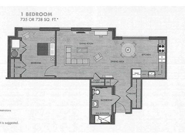1HAB/1BA - Park Terrace