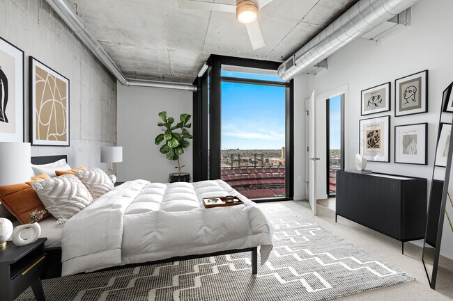 The bedroom of The Stocking at One Cardinal Way - One Cardinal Way