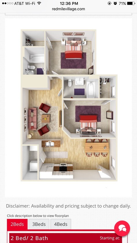 Plano de planta. - 1035 Red Mile Rd