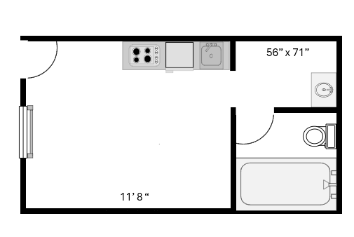 Plano de planta - Springwood Place Apartments