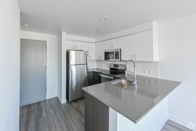 1HAB, 1BA - 475 ft² - Lake Union Tower