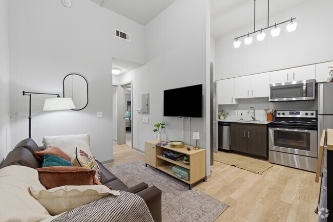 Elite Deluxe 2BR, 2BA - 541SF - Living Room - 12 North