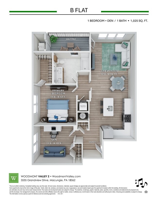 Floorplan - The Villas at Valley