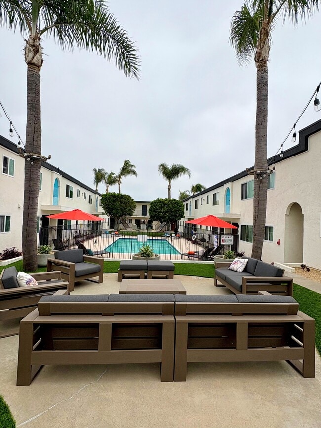 New Furniture & Bistro Lights - Swell Apartments