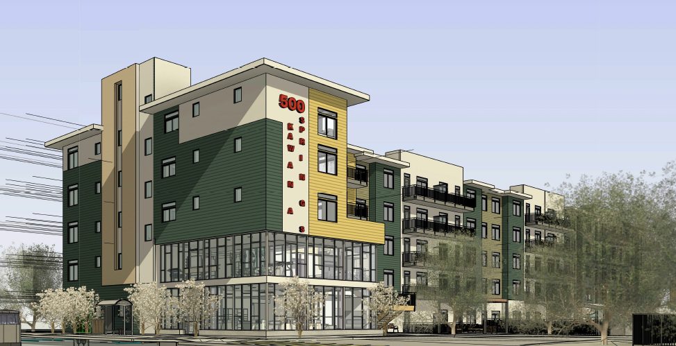 Rendering of Building Exterior - Kawana Springs