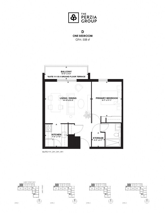 Floorplan - 615 Albert St. W.