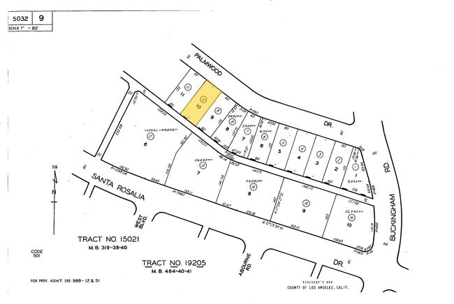 Plat Map - 4106 Palmwood Dr