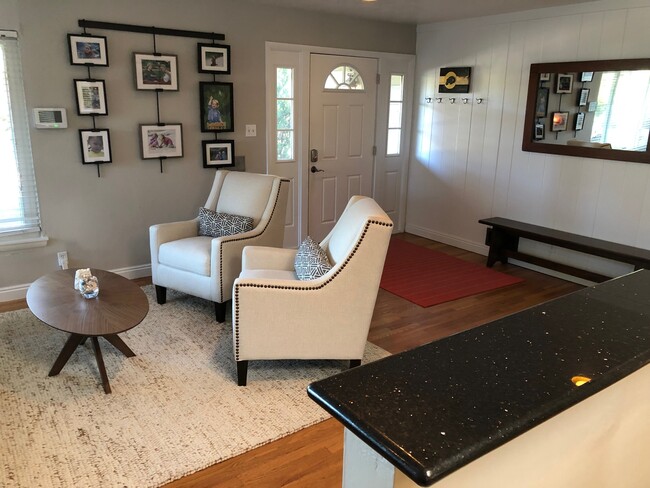 Living room and front door - 2724 S Monroe St