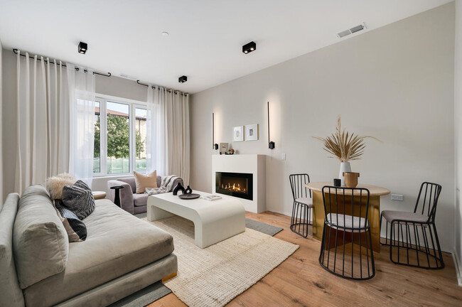 Living Dining Room - 8001 Belmont Ave