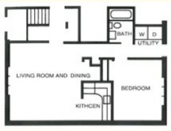 1HAB/1BA - North Brighton Townhouses