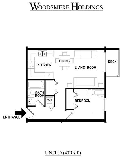 Plan d'étage - Woodsmere Park