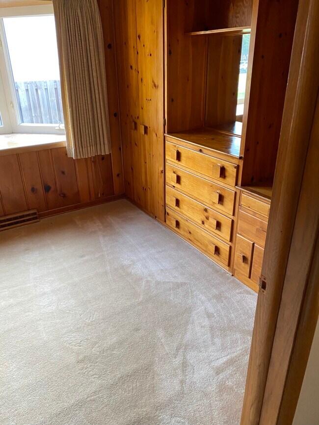 Bedroom with built in cabinets - 1011 Woodland Dr