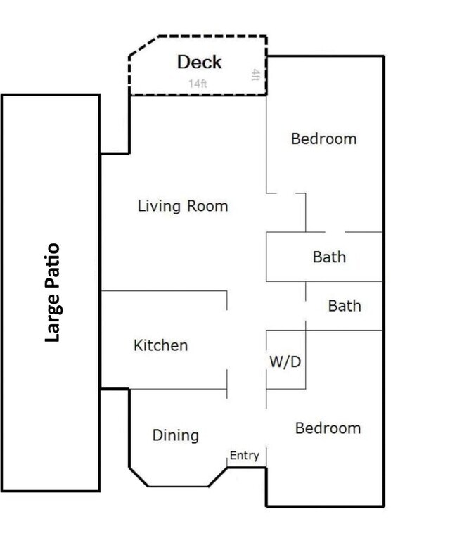 Floor plan - 15340 Macadam Rd S