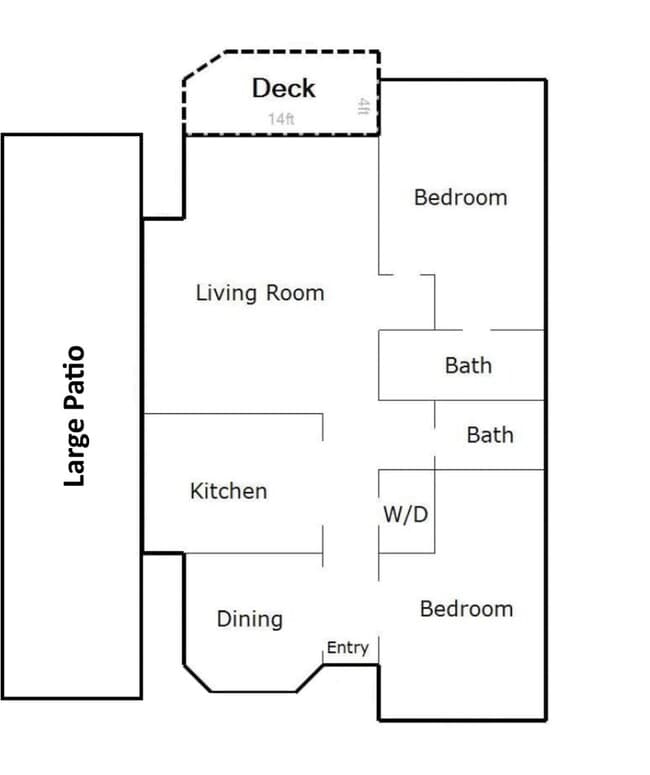Floor plan - 15340 Macadam Rd S