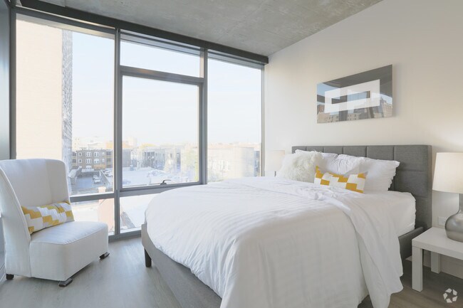 1 BR, 1 BA - Bedroom - Four50 Residences