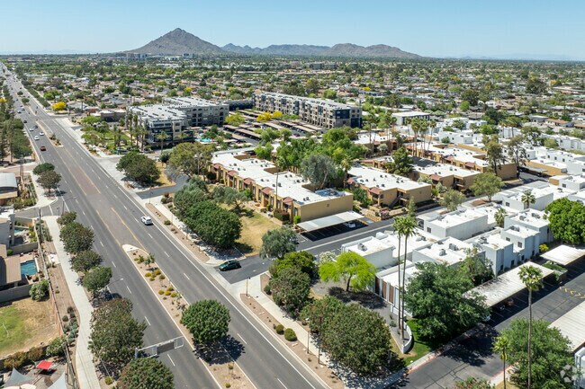 Aerial Photo - 8500 E Indian School Rd